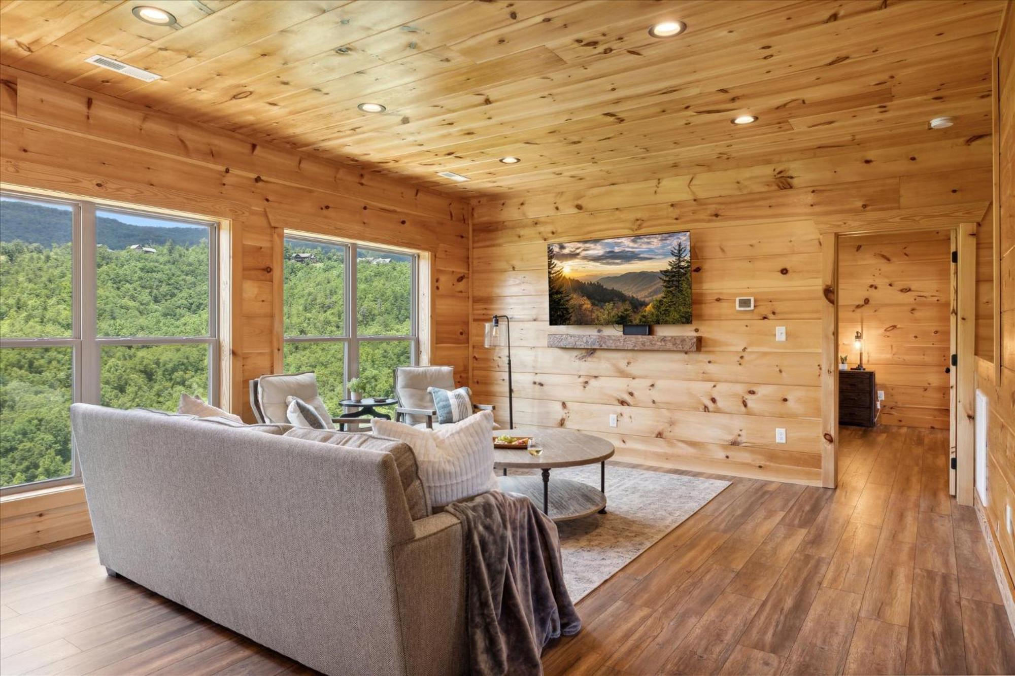 Private Pool Hot Tub Air Hockey Mountain Views Large Patio - Brynwood Station Villa Waldens Creek Exterior photo