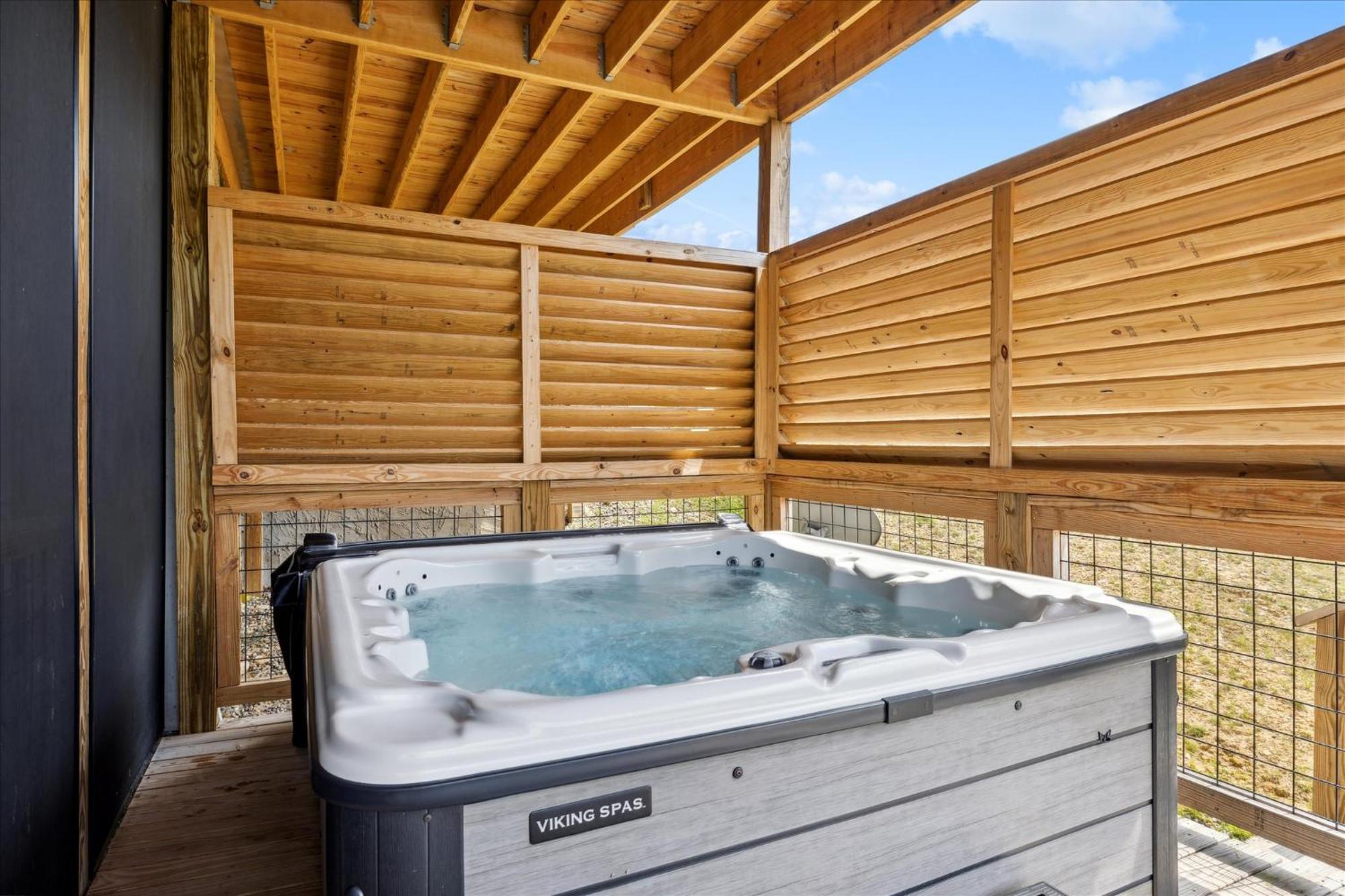 Private Pool Hot Tub Air Hockey Mountain Views Large Patio - Brynwood Station Villa Waldens Creek Exterior photo